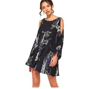 princess polly lukea long sleeve mini dress Lukea Long Sleeve Mini Dress | Green Stripe | Womens